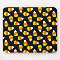 Candy Corn Halloween Mousepad by mariannegilliand Candy Corn Halloween Mousepad