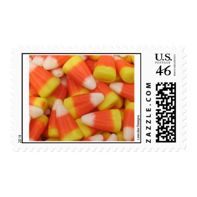 Candy Corn Halloween Stamps