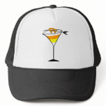 Candy Corn Martini Trucker Hats