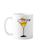Candy Corn Martini Coffee Mugs