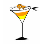 Candy Corn Martini Tee shirt