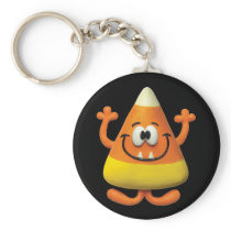 Candy Corn Monster Key Chains