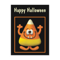 Candy Corn Monster postcards