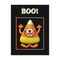 Candy Corn Monster postcards by AmyVangsgard Candy Corn Monster postcards