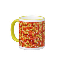 Candy Corn mugs by joeyartist Candy Corn mugs
