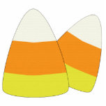 Candy Corn Patchwork Ornament photo sculptures