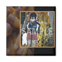CANDY CORN PHOTO HOLDER magnets by spookstation CANDY CORN PHOTO HOLDER magnets