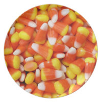Candy Corn Plate