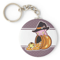 Candy Corn Pot keychains