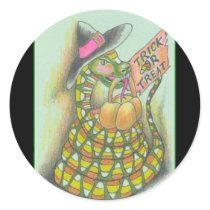 Candy Corn Snake stickers