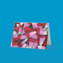 Candy Corn Valentine Card