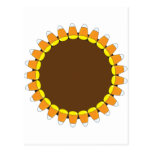 Candy Corn Wreath Post Cards