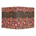 Candy Daisies Pattern Custom Avery 2" Binder