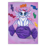 Candy Fairy Cat Hard Candy Sweetie Card cards