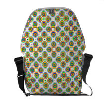 Candy Flowers Small Courier Bag