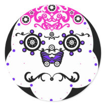 Candy Ganesh Round Sticker