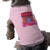 Candy Gingerbread House Dog Shirt