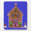 Candy Gingerbread House, Snow men mousepads