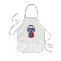 Candy Gumball Machine Aprons