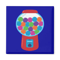 Candy Gumball Machine magnets