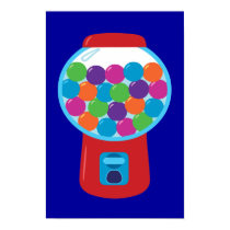 Candy Gumball Machine posters