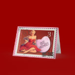 Candy Heart BeMine! KItsch Bitsch Valentine Card
