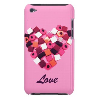 candy heart case iPod touch cases