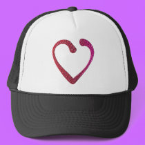 Candy Heart hats by KatsEyes Candy Heart hats
