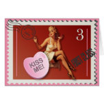 Candy Heart KissMe! Kitsch Bitsch Valentine Card