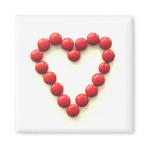 Candy Heart Magnet 001