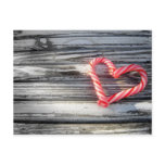 Candy Heart Postcard