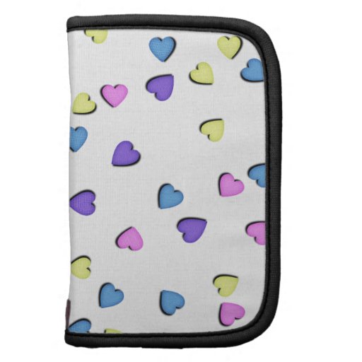 Candy Hearts Background Organizer