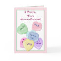 Candy Hearts cards by Spice Candy Hearts cards