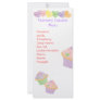 Candy Hearts Cupcakes Custom Rack Cards