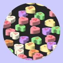 Candy Hearts II - Stickers stickers