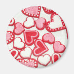 Candy hearts! refrigerator magnets