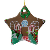 Candy House Star Ornament ornaments