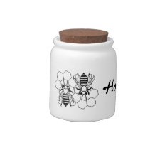 Candy Jar - Honey and bees candyjar