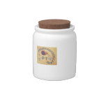 Candy Jar with Heart and Key