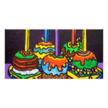 Candy Jelly  Apples Photo Cards