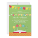Candy Kids' Birthday Party Invitations