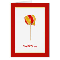 Candy Lolly Card