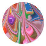 Candy Melt Round Sticker