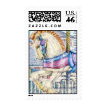 'Candy" Merry-Go-Round  US Postage Stamp