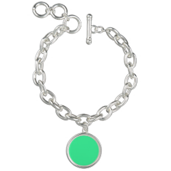 Candy Mint Green Charm Bracelets
