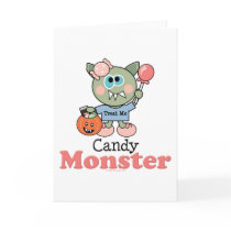 Candy Monster Halloween Greeting Card Stationery by HolidayTeesGifts Candy Monster Halloween Greeting Card Stationery