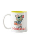 Candy Monster Halloween Mug by HolidayTeesGifts Candy Monster Halloween Mug