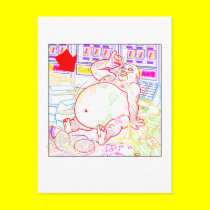 Candy Mush Postcard 1 postcards