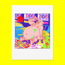 Candy Mush Postcard 2 postcards