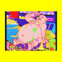 Candy Mush Postcard 5 postcards